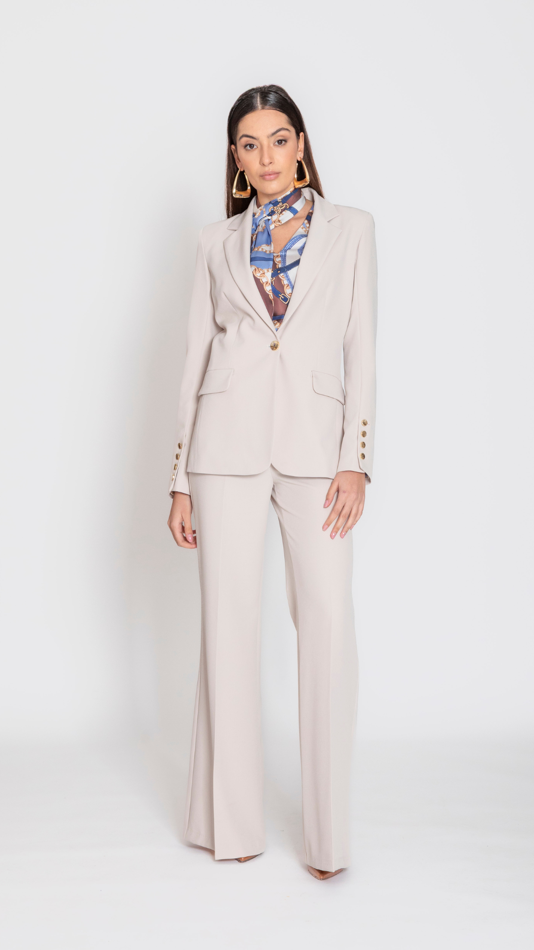 TITANO - GIACCA CON FIBBIA SUL DIETRO