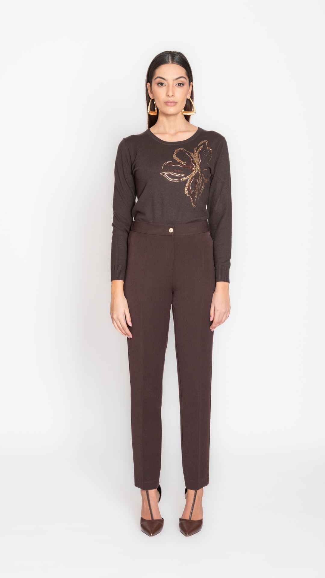 SUBURRA - MAGLIA GIROCOLLO CON STRASS