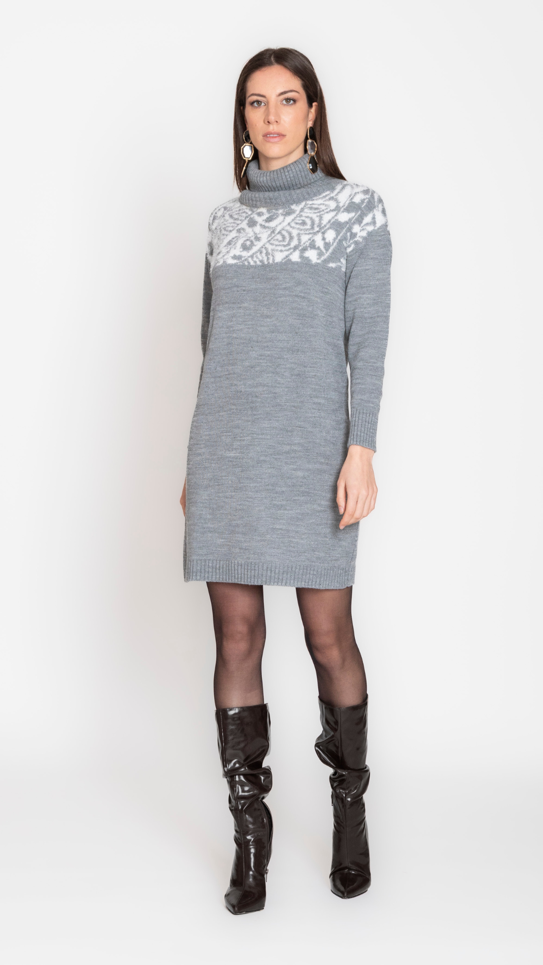 MANICA - ABITO JACQUARD