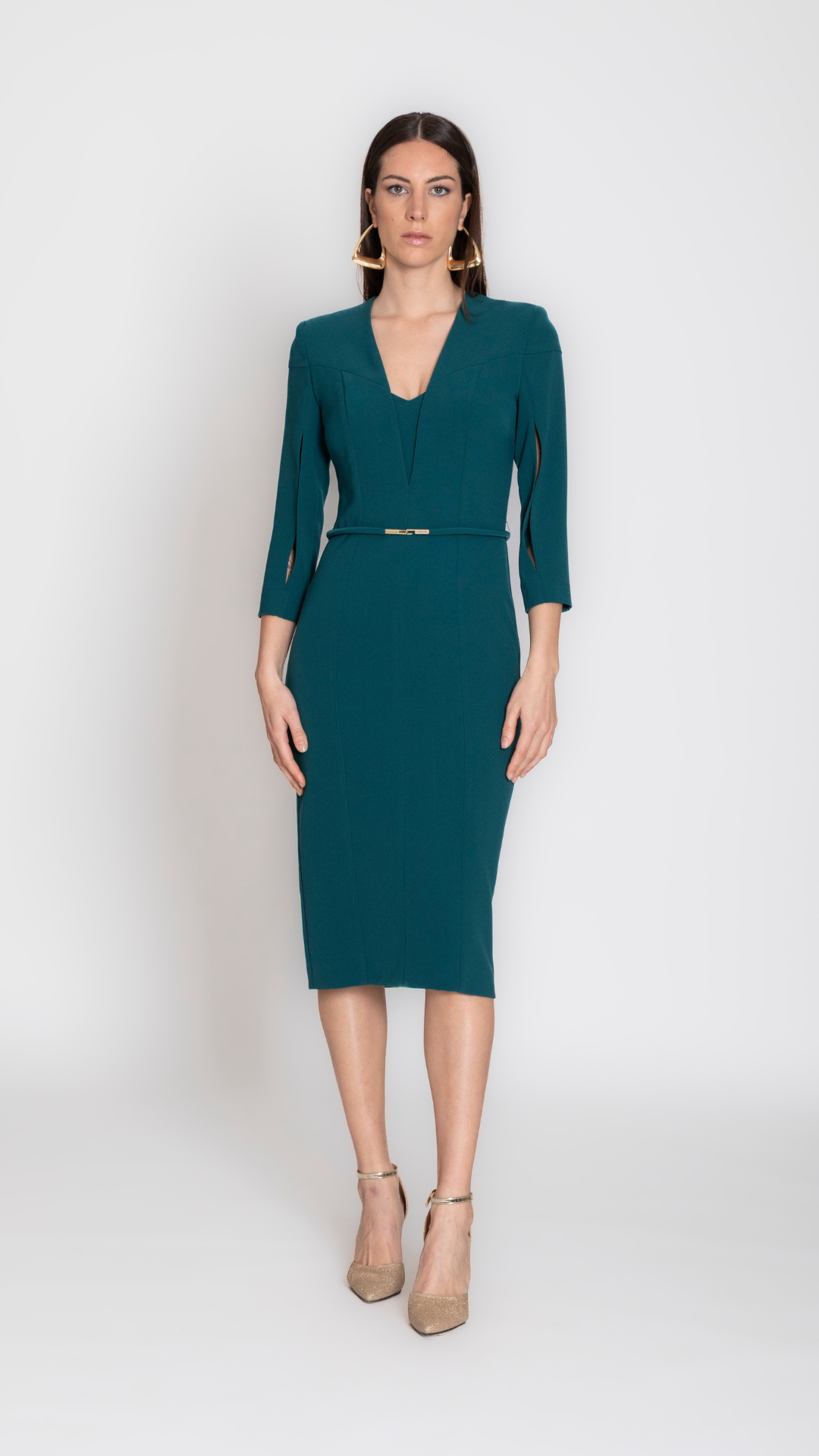 CHETONE - GIACCA CON CINTINA