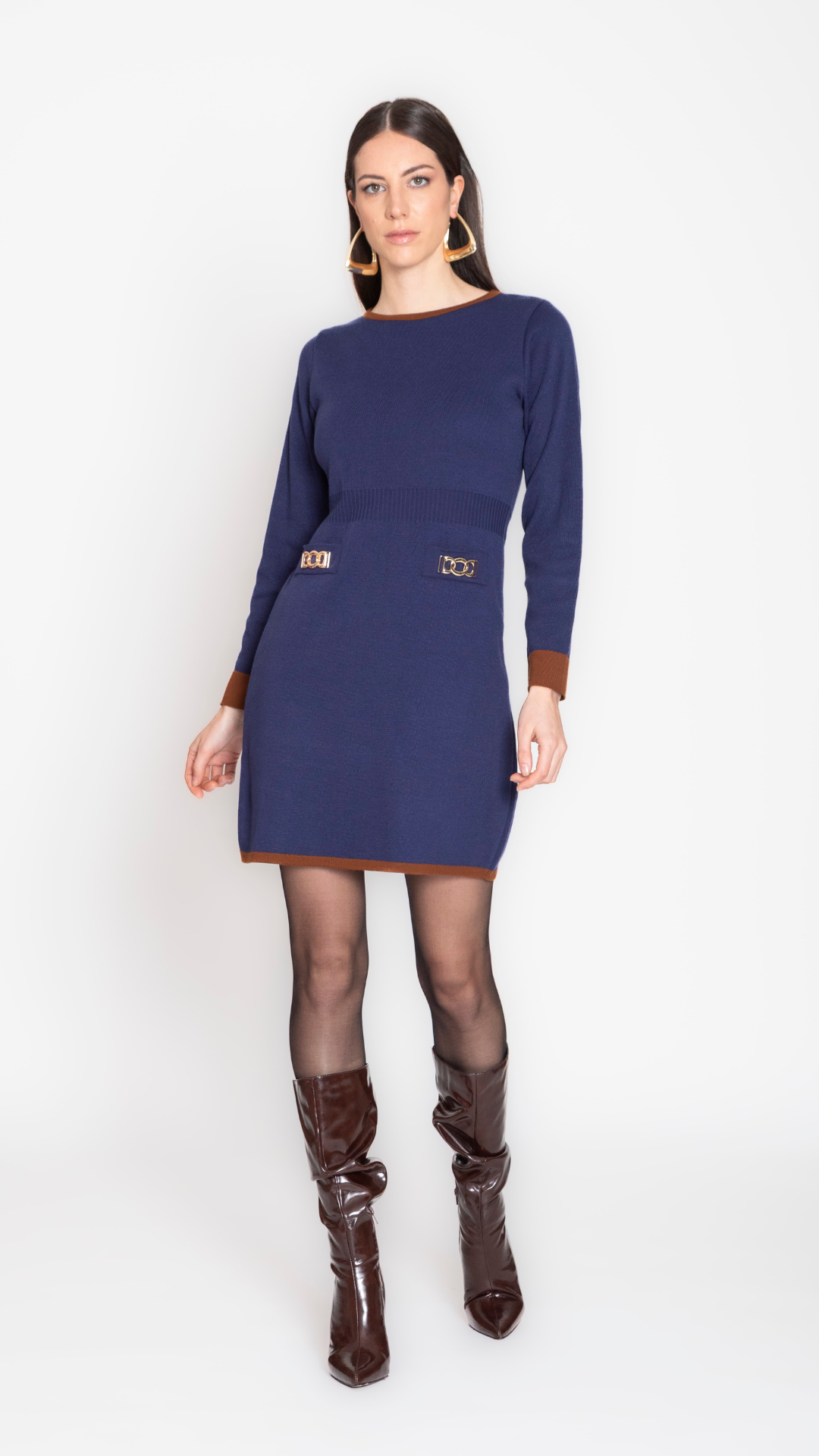 MAGNATE - ABITO CON ACCESSORIO ORO