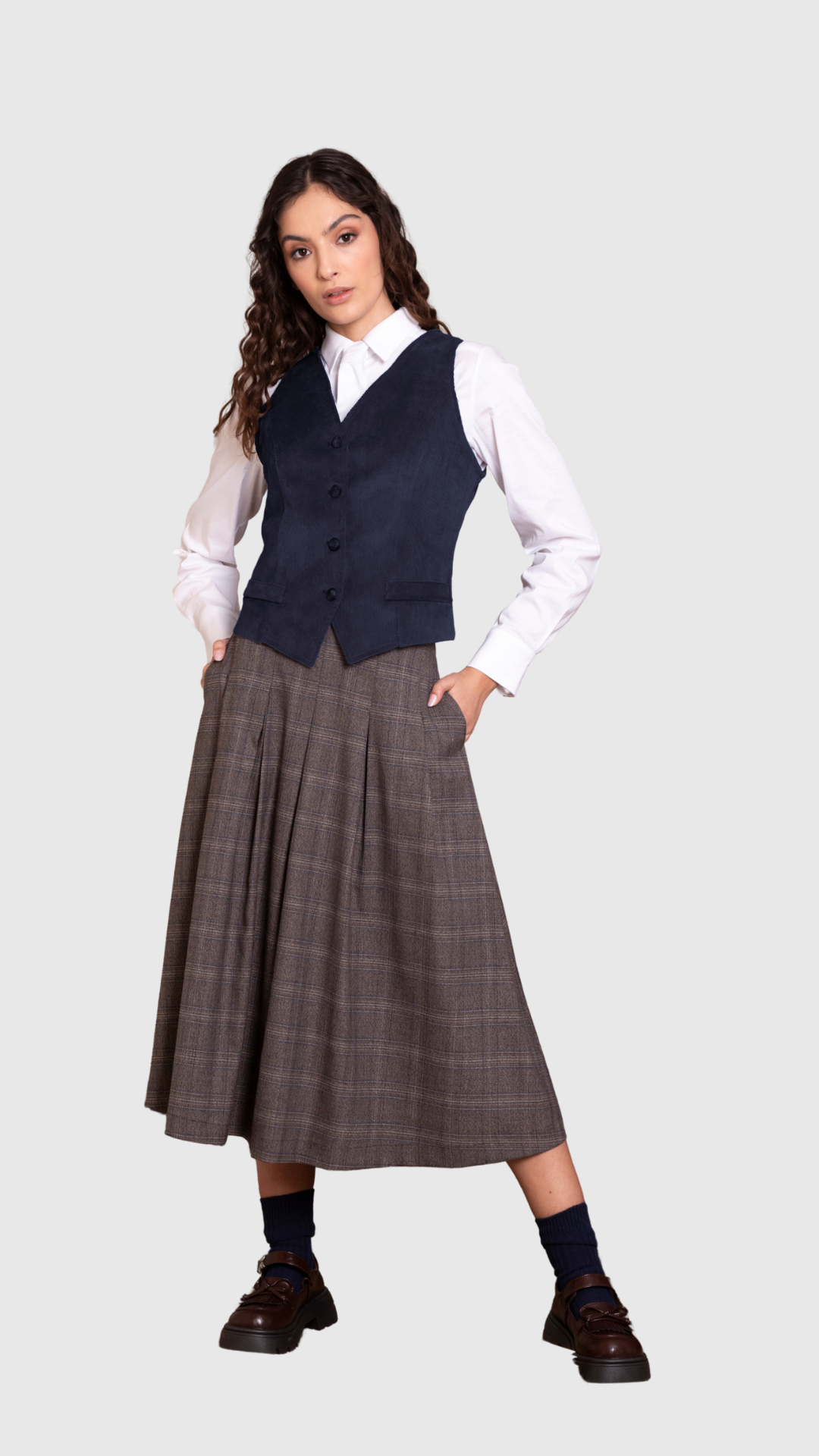 GALEATA - GONNA A PIEGHE