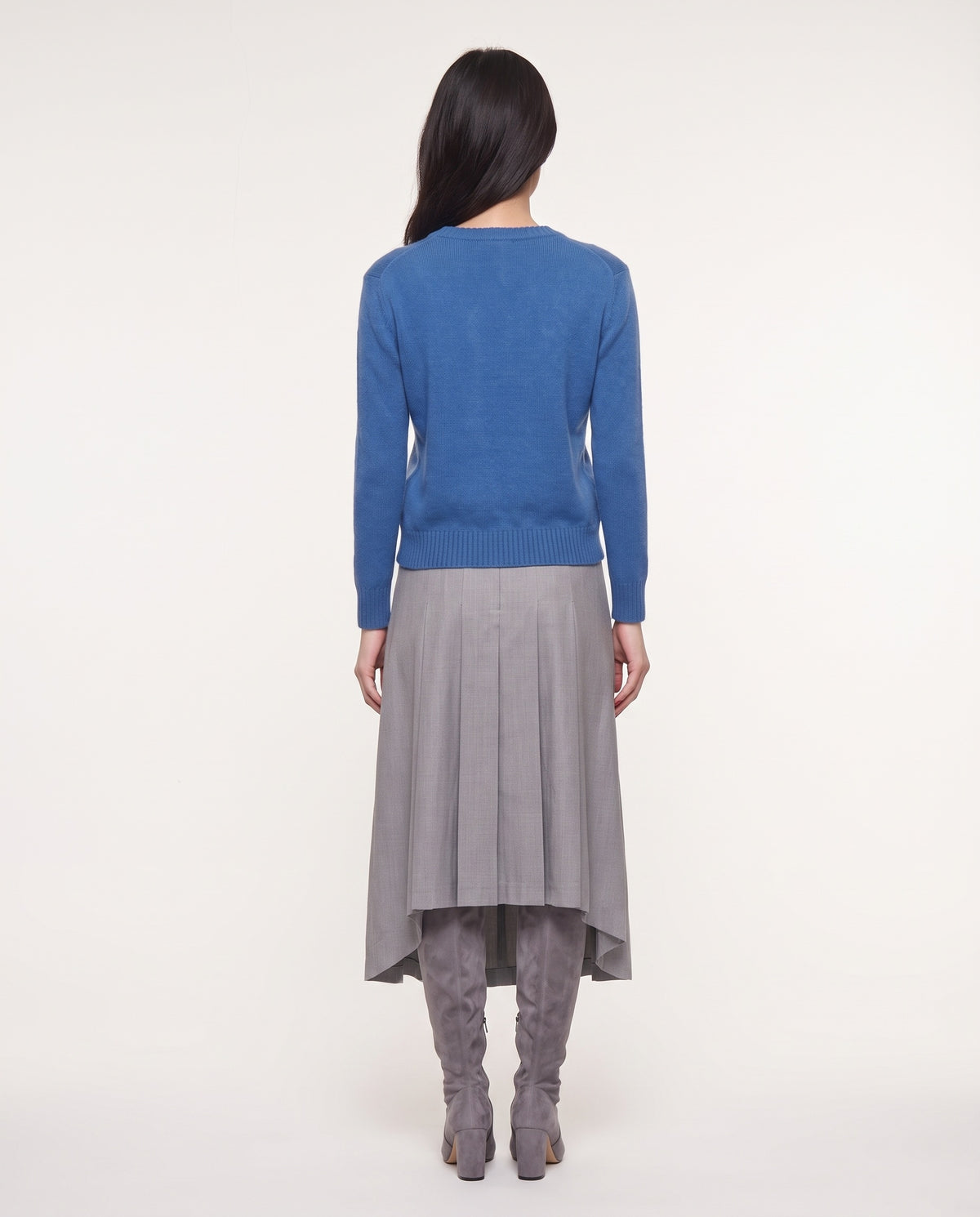 MADAME - MAGLIA SCOLLO V ROMBI PAILLETTES