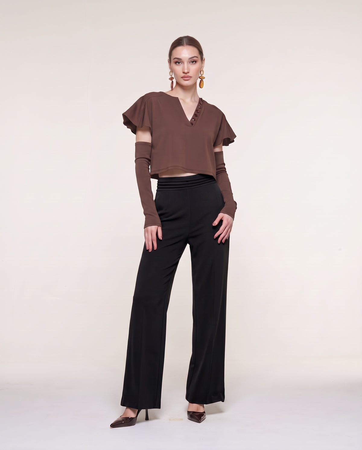PALADINO - PANTALONE CINTURA IMPUNTURATA