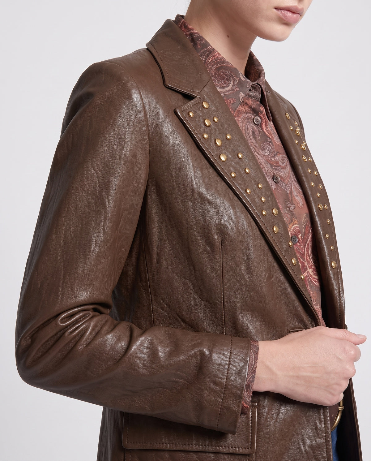 ESTRATTO - GIACCA CON STRASS