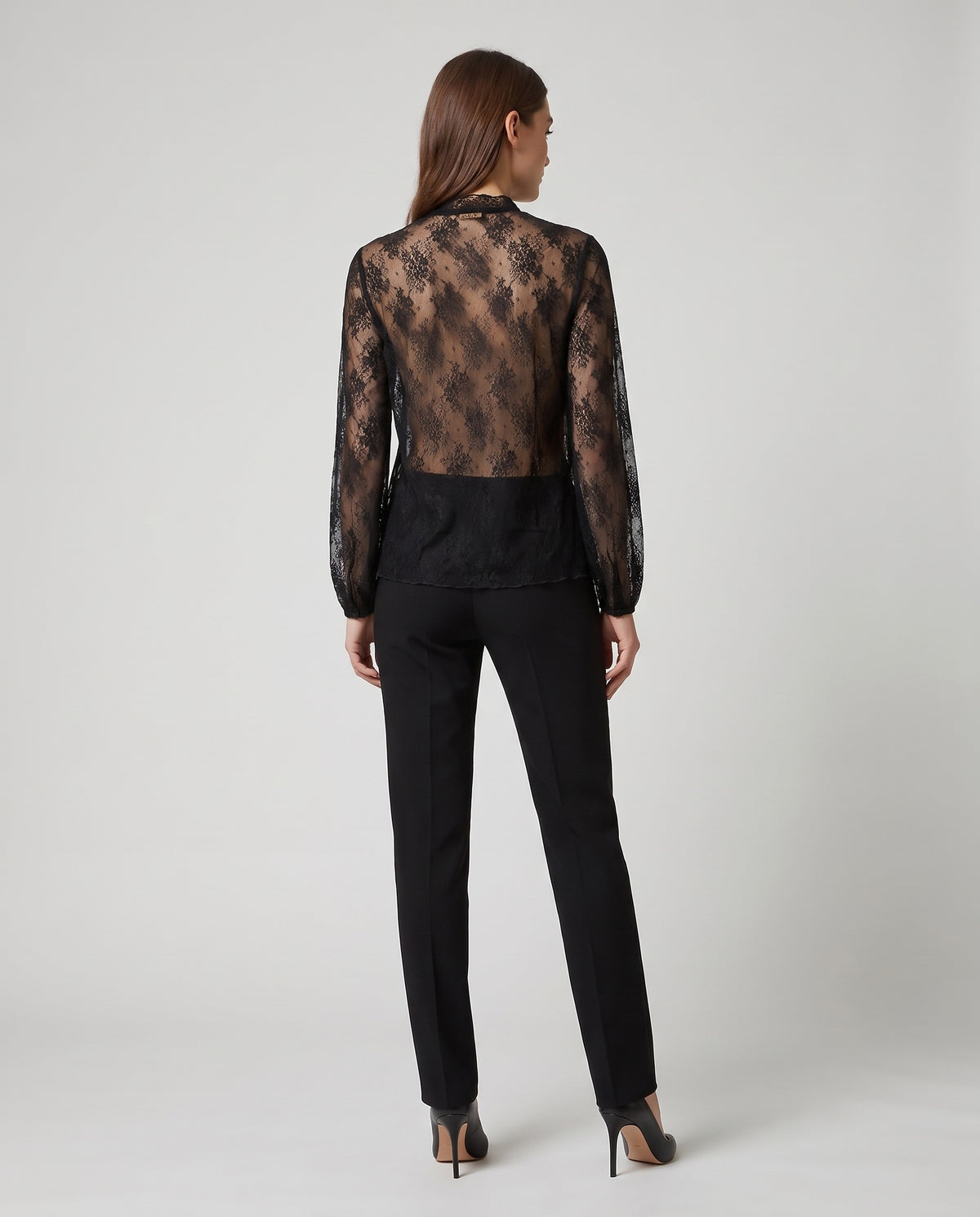 PEGGY - CAMICIA ROUCHES PIZZO