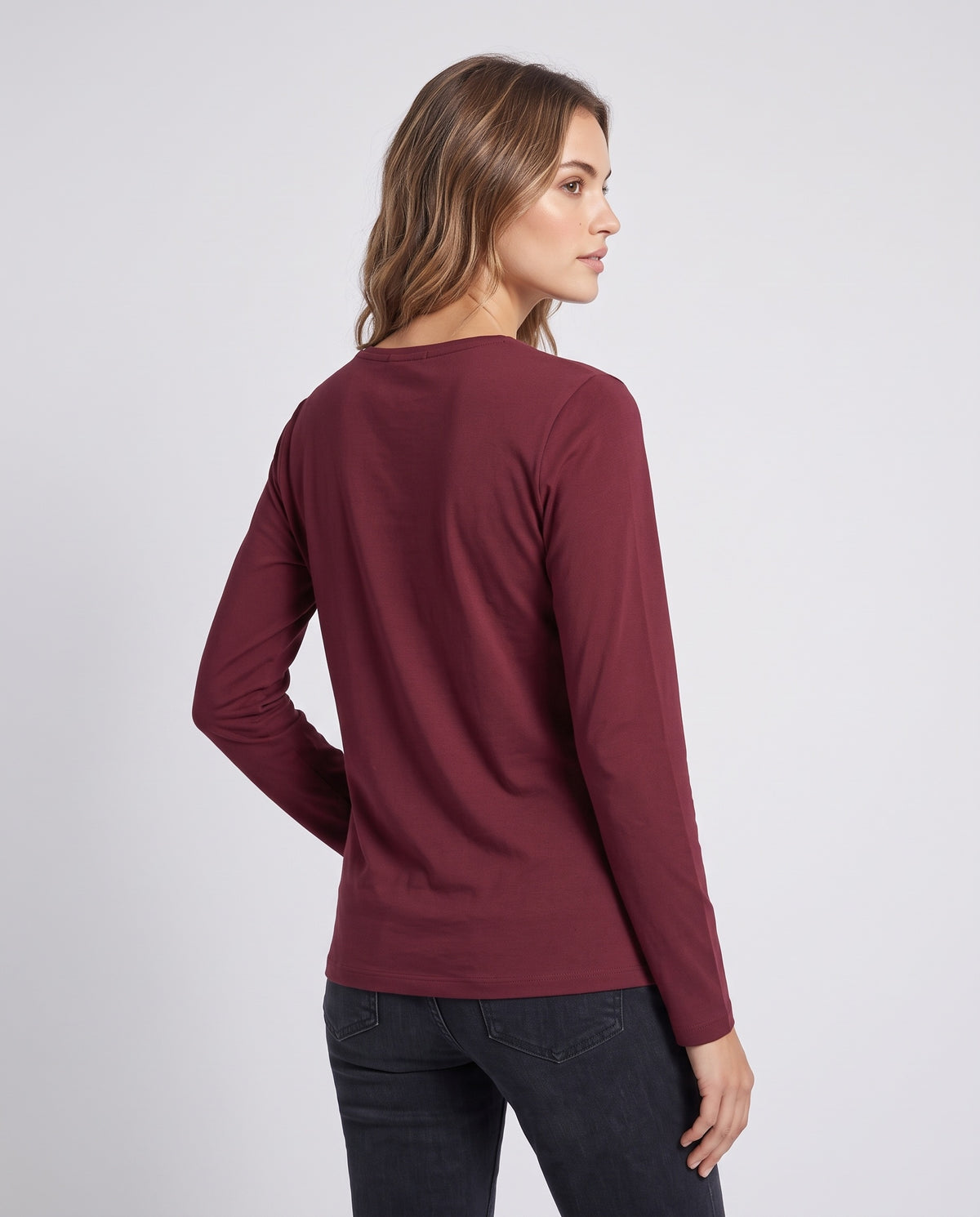 TENERA - T-SHIRT MANICA LUNGA PIZZO