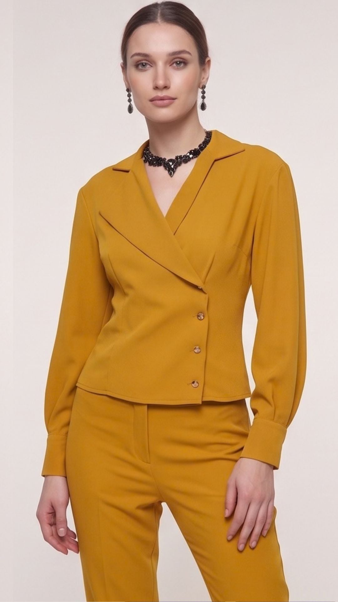 MIRAGGIO - CAMICIA CON ABBOTTONATURA LATERALE