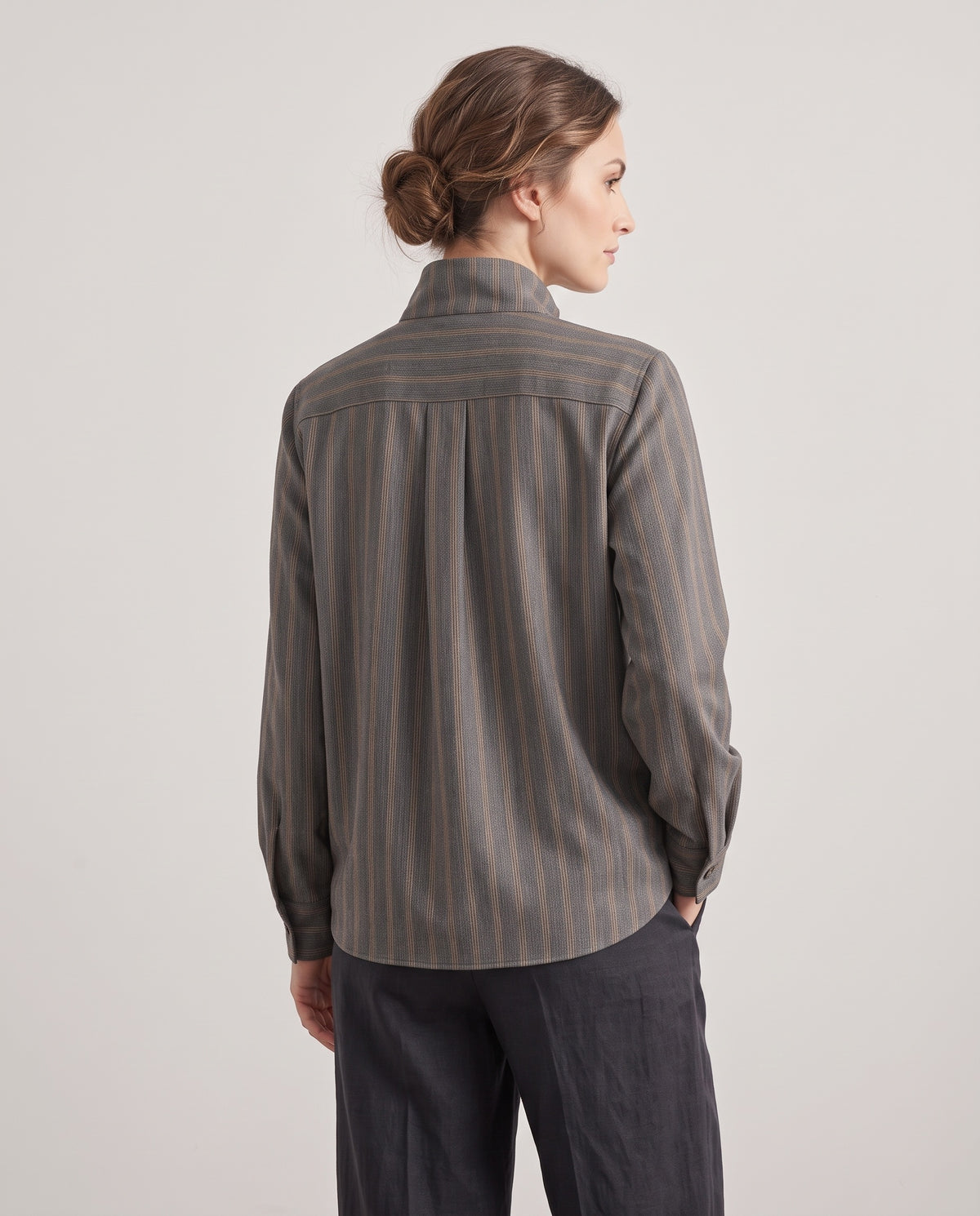 CATTER - CAMICIA OVER COLLO CRATERE