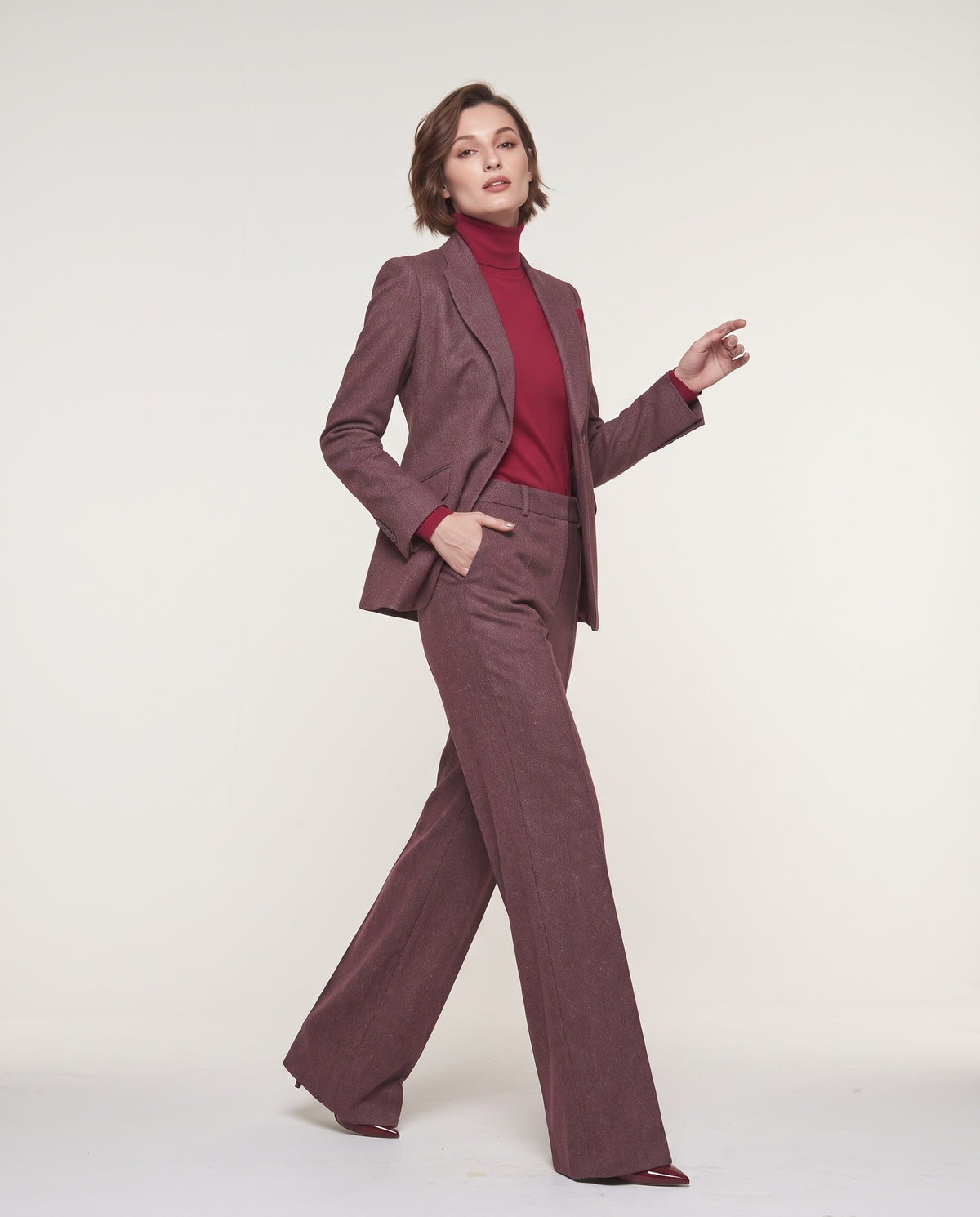 TORSIONE - COMPLETO CON PANTALONE LARGO