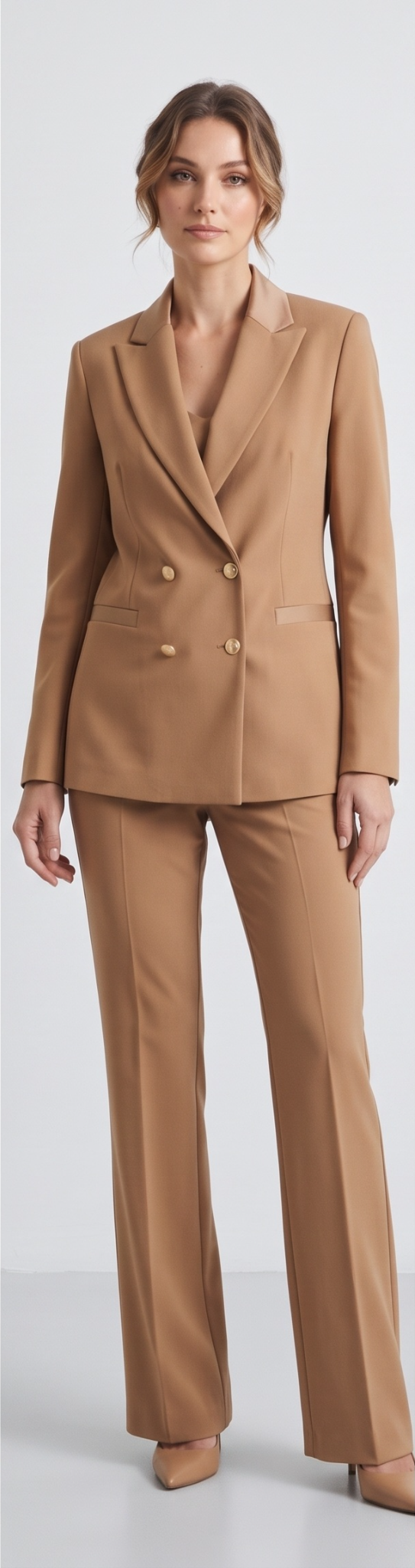 CORFU - COMPLETO DOPPIO PETTO CON PANTALONE ZAMPA