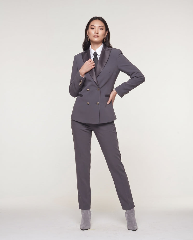 CLIVE - COMPLETO DOPPIO PETTO CON PANTALONE DRITTO
