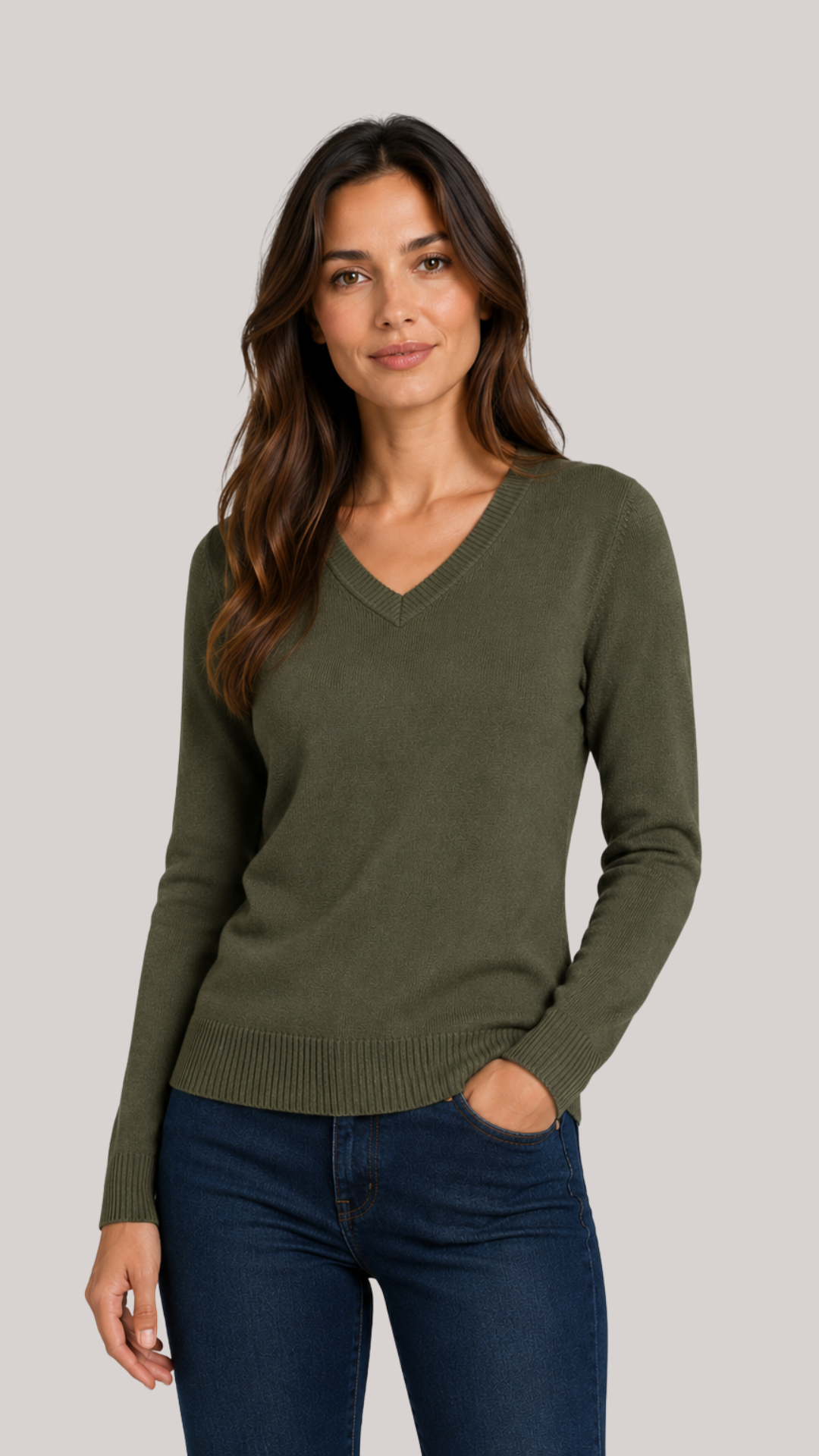 26AMATTATA - MAGLIA SCOLLO A V