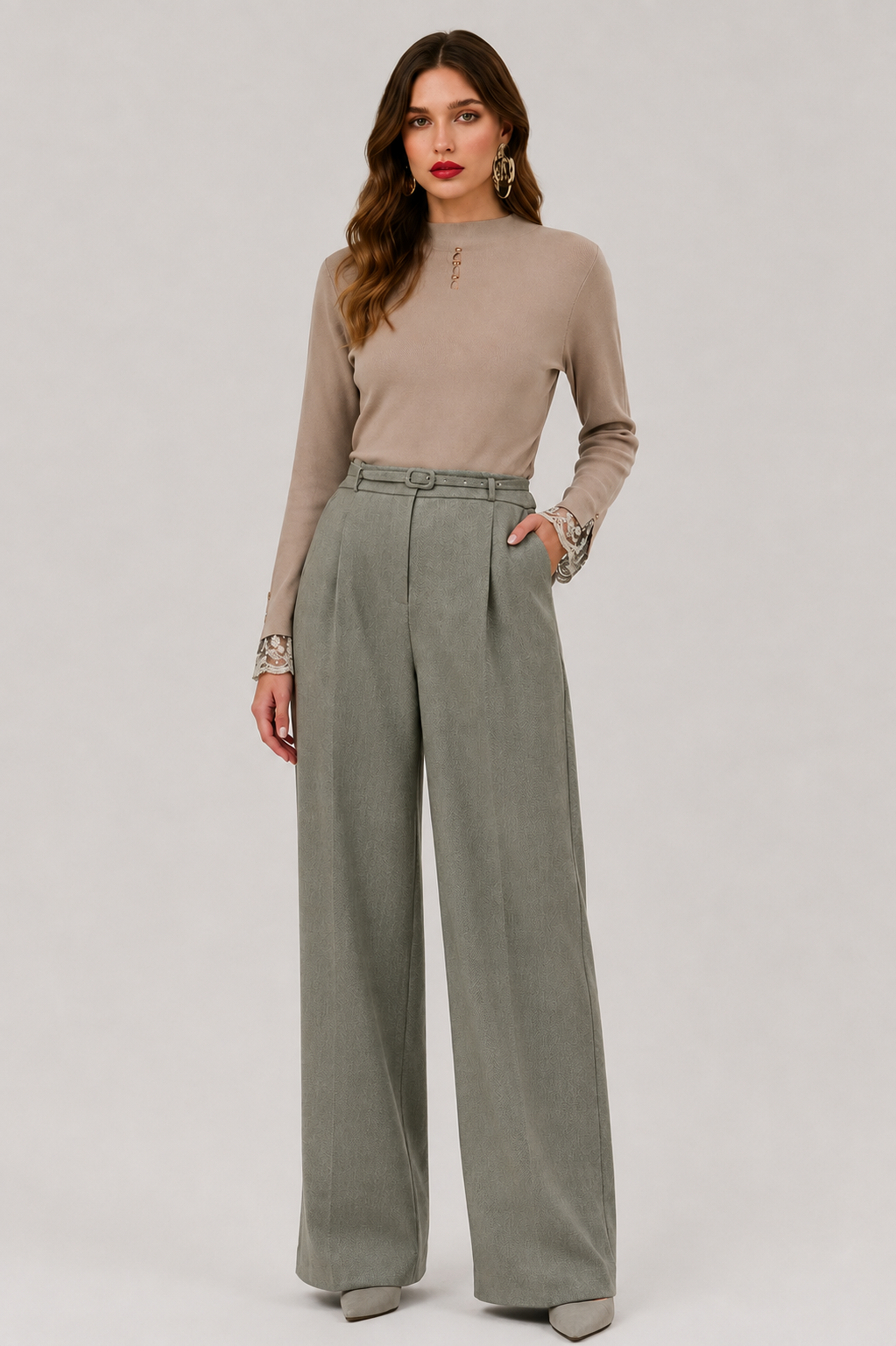 CUENCA - PANTALONE CON PENCE