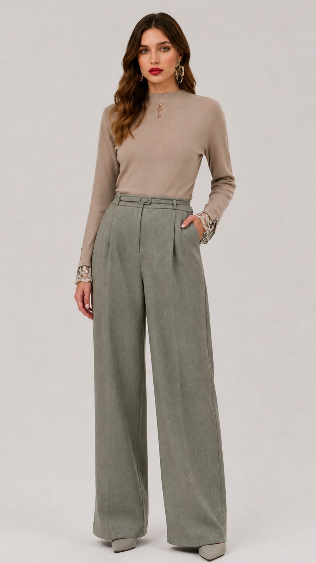 CUENCA - PANTALONE CON PENCE