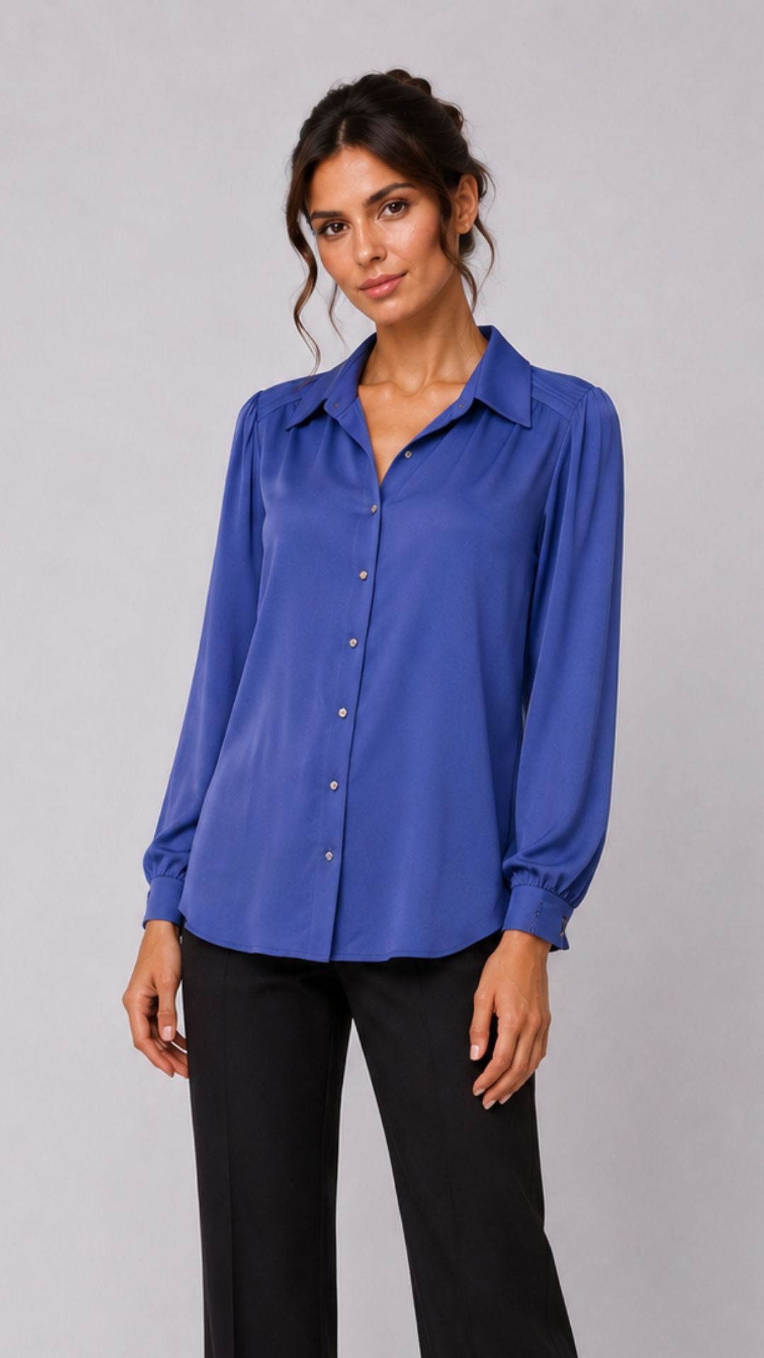 JIN - CAMICIA ARRICCIO SPALLA E POLSO