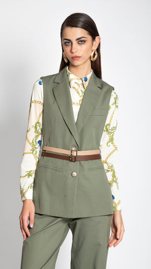 TUFO - GILET CON CINTURE