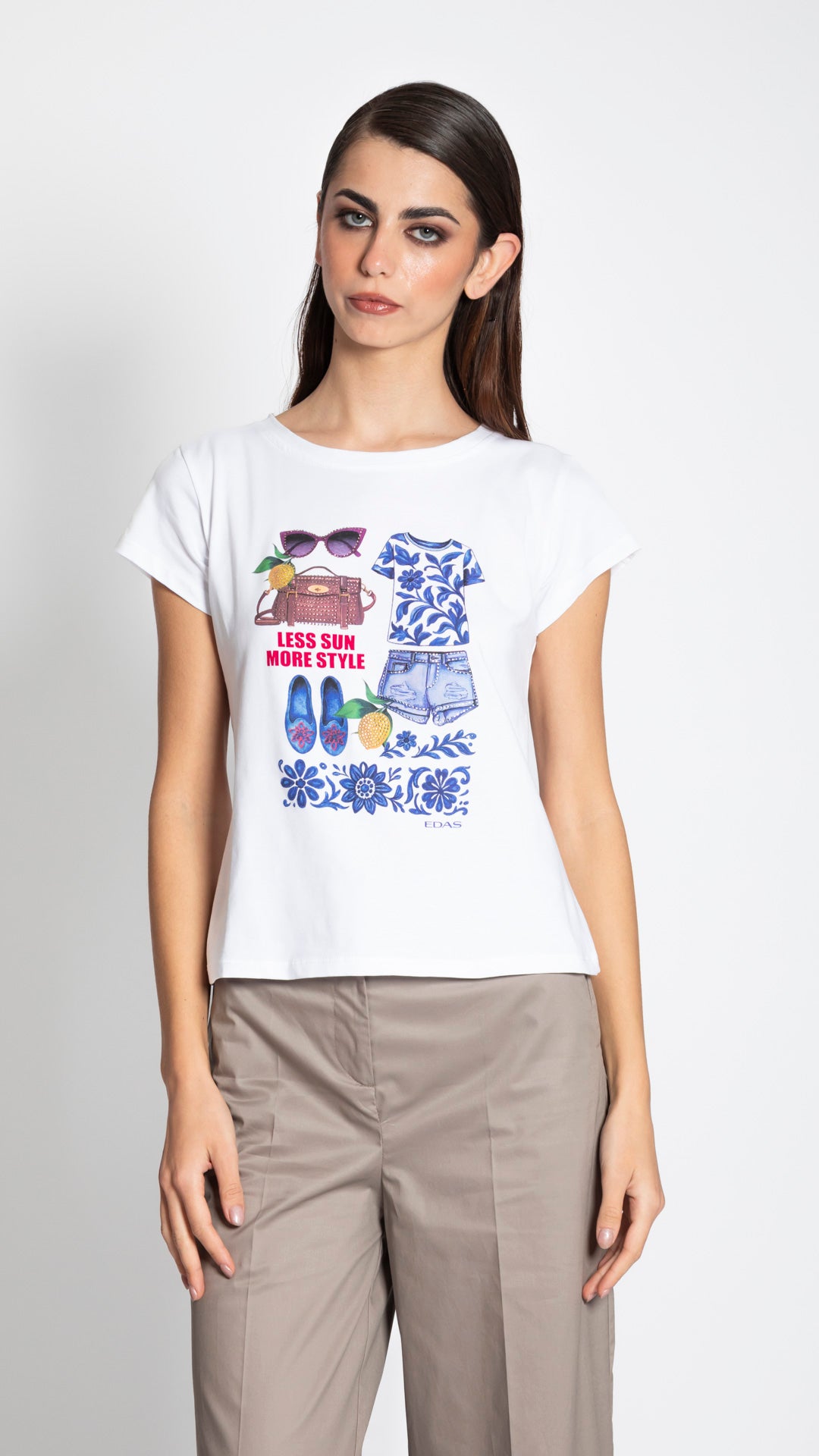 TUCANO - T-SHIRT STAMPA OUTFIT E LIMONI
