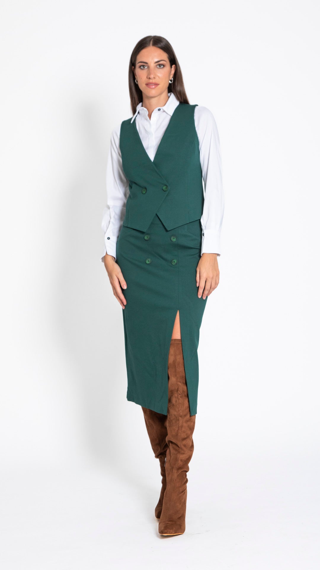 POLLINE - GILET 2 BOTTONI
