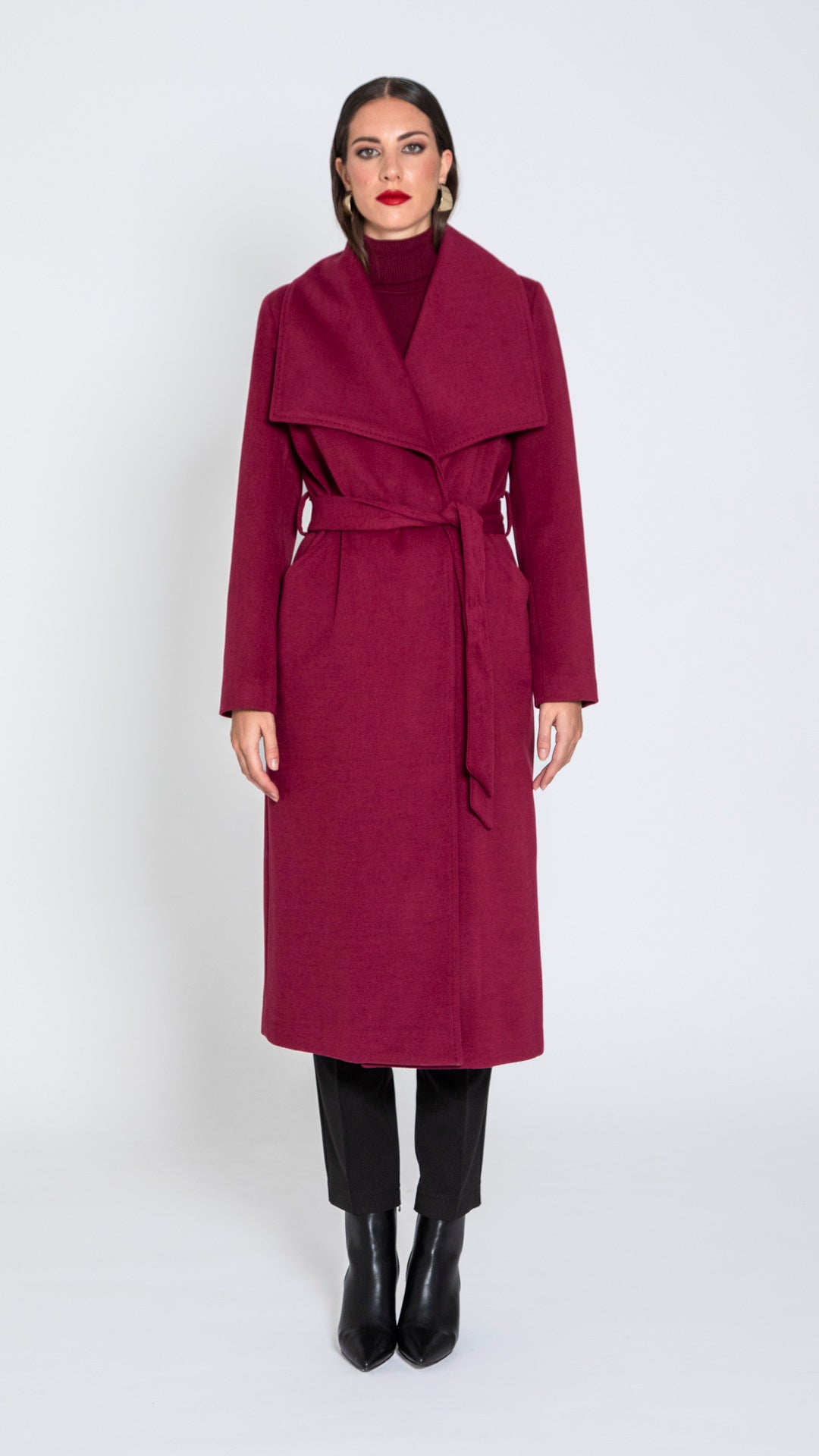 CALAMAIO - CAPPOTTO CON COLLO GRANDE