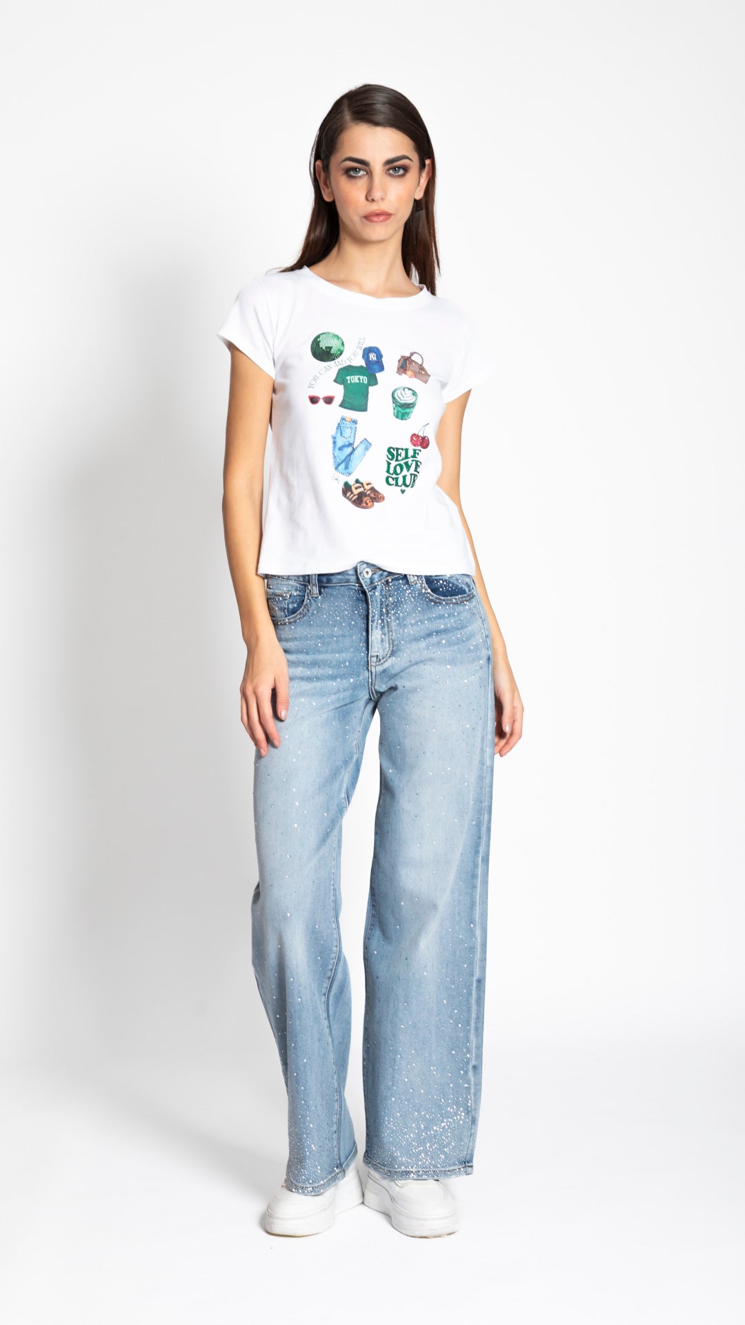 TRIGLIA - T-SHIRT STAMPA OUTFIT