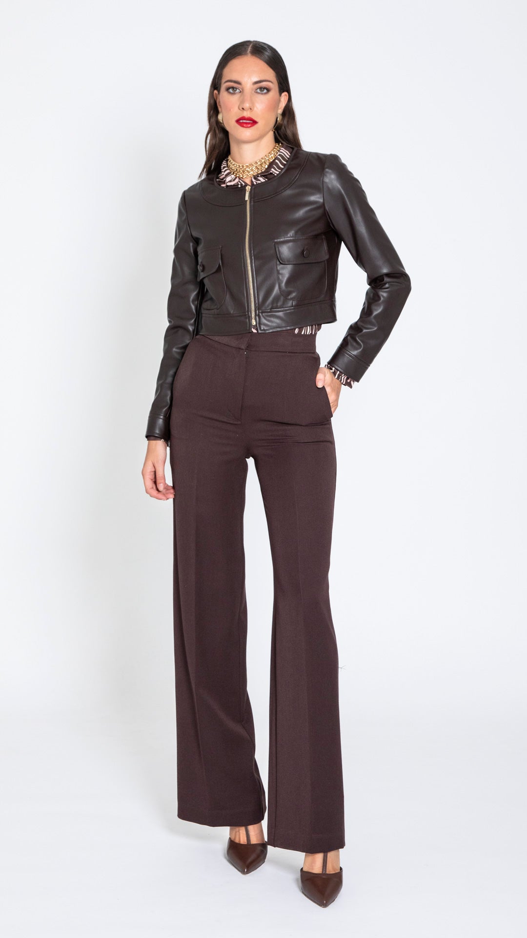EROE - BOLERO CON TASCHE