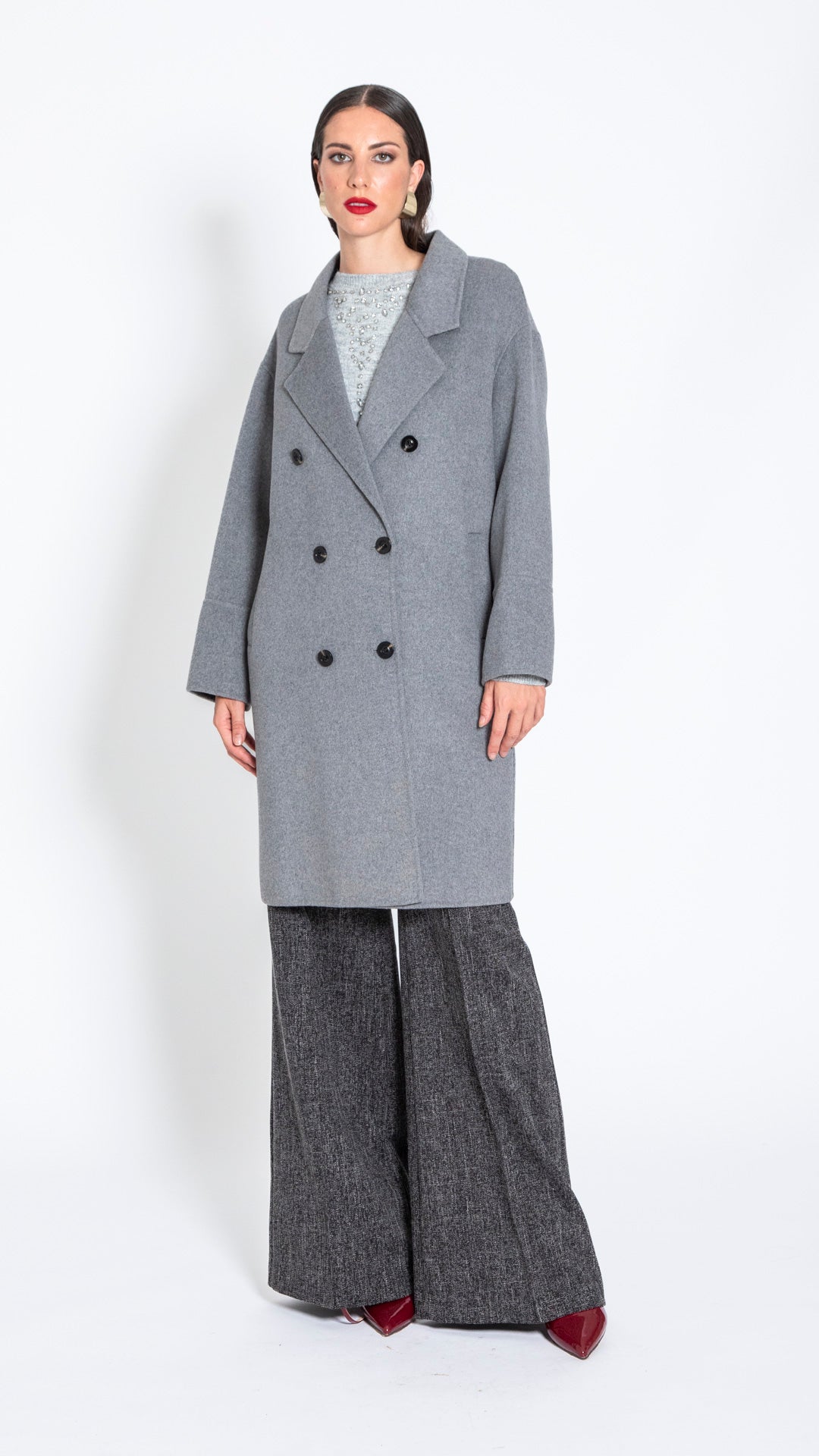 CALANICO - CAPPOTTO CORTO DOPPIO PETTO