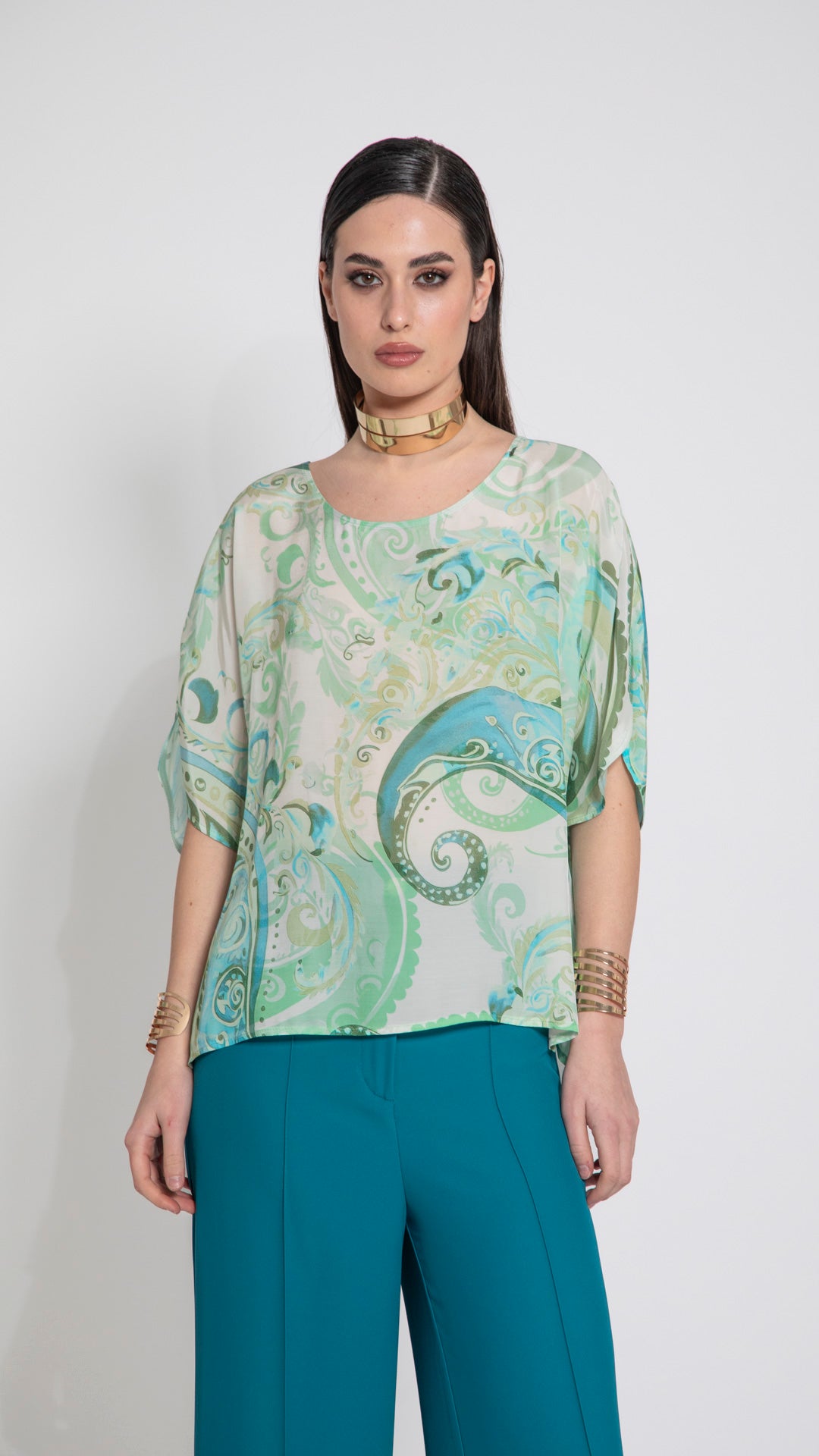 SERRATURA - TUNICA MANICA PETALO