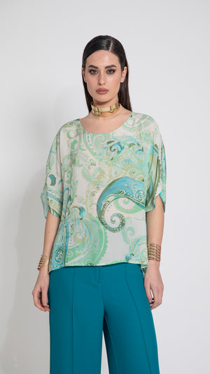 SERRATURA - TUNICA MANICA PETALO