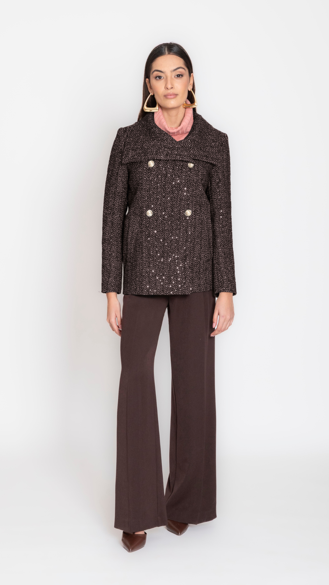 FRESCO - PANTALONE LARGO CON PENCE