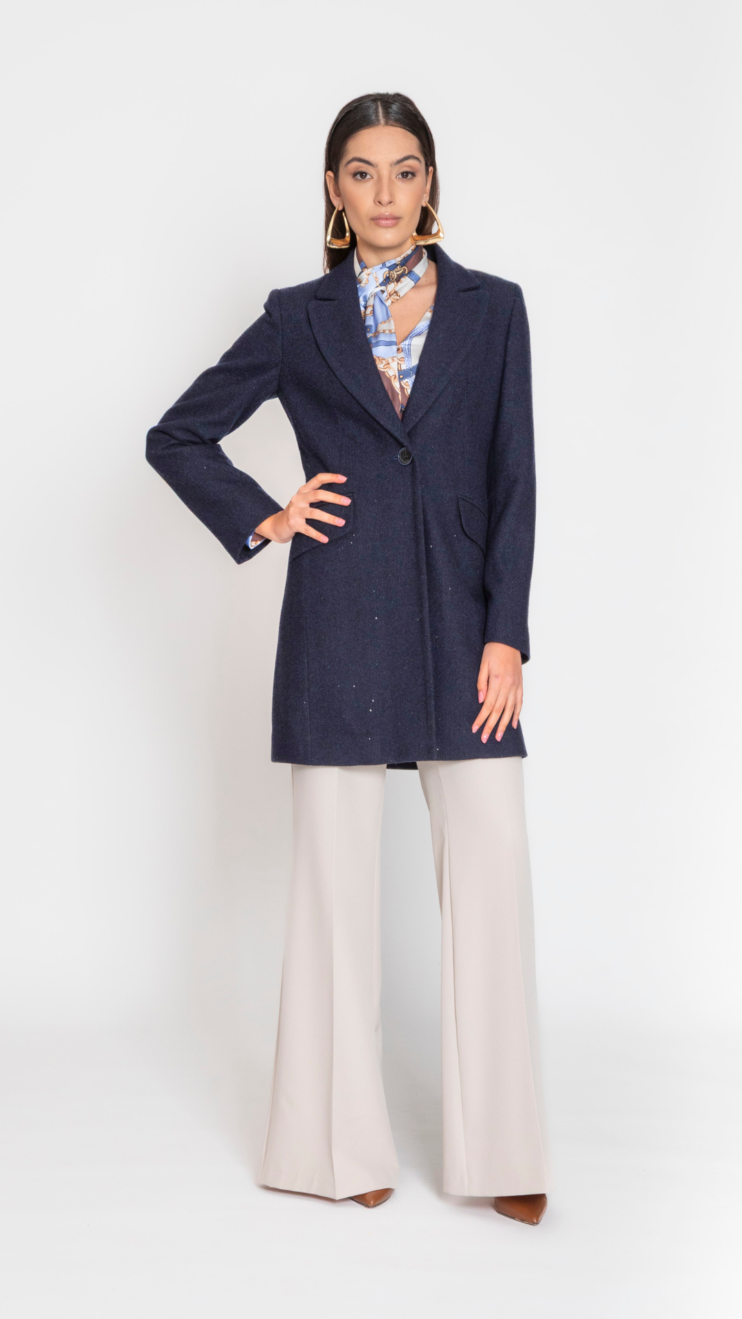 CEDRONE - CAPPOTTO BARONETTO PAILLETTES