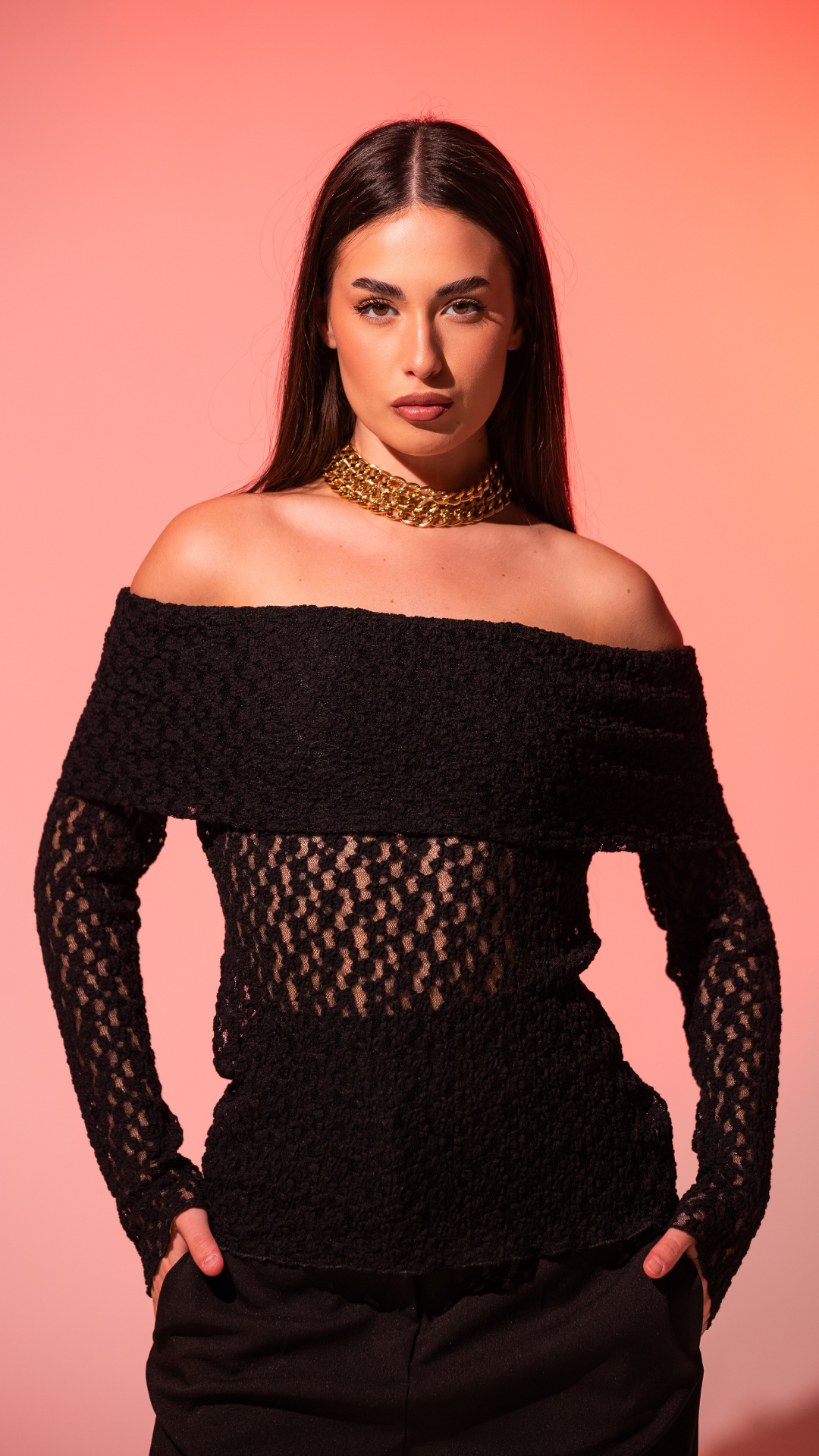 PREALPI - MAGLIA SCOLLO SHIFFER PIZZO