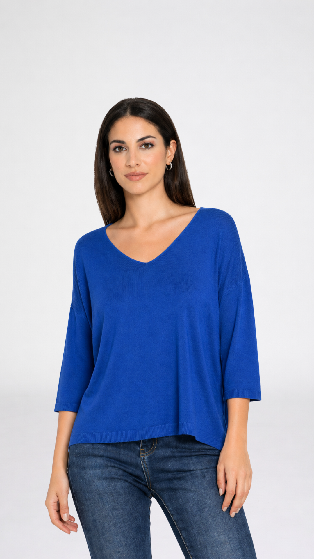 26PMONDINA - MAGLIA SCOLLO AMPIO