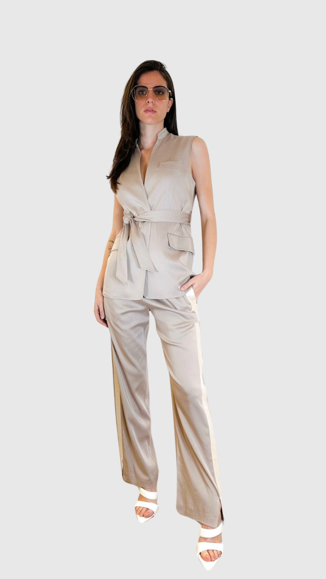 TESAURO - PANTALONE TENCEL