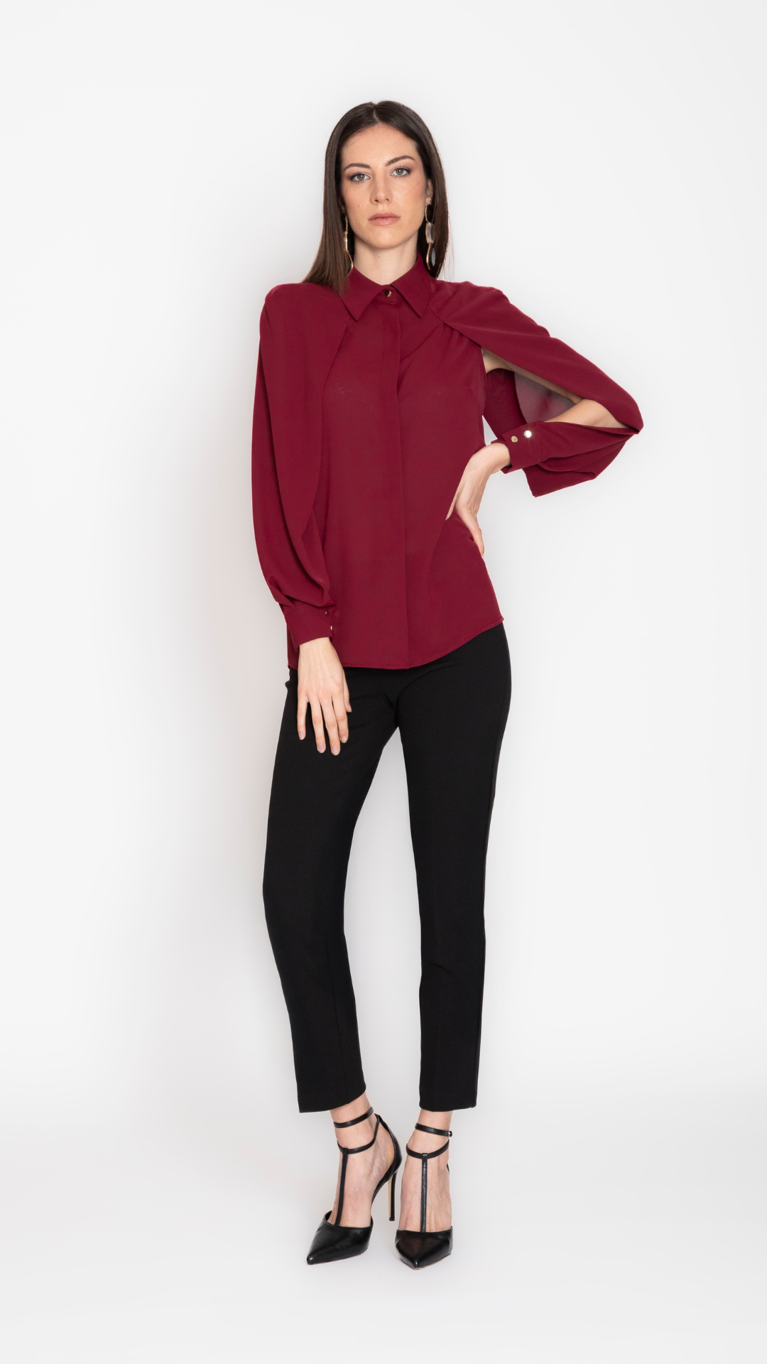 MENSOLA - CAMICIA MANICHE APERTE