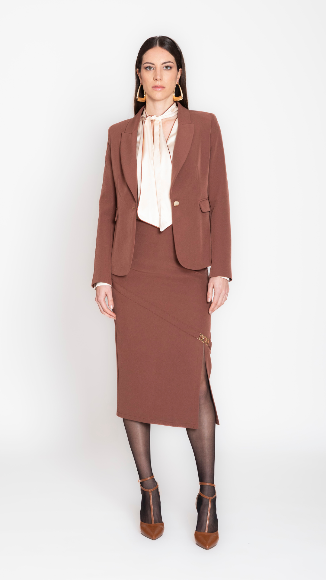 VISINO - CASACCA CON PIPING