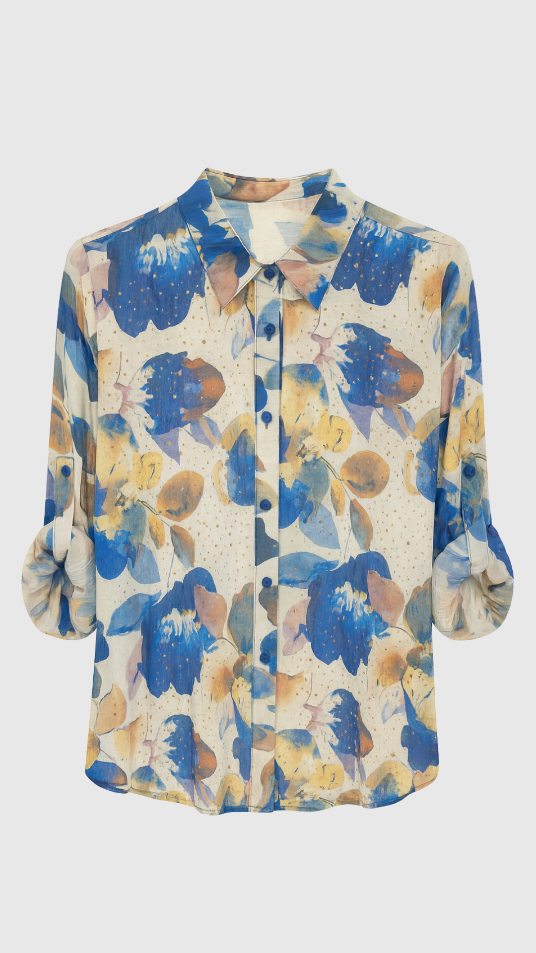 COLOMBIA - CAMICIA STAMPATA STRASS