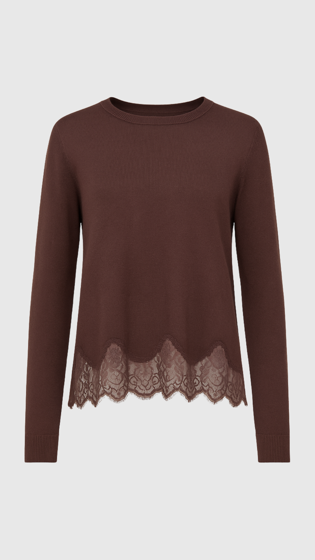 MINA - MAGLIA PIZZO AL FONDO