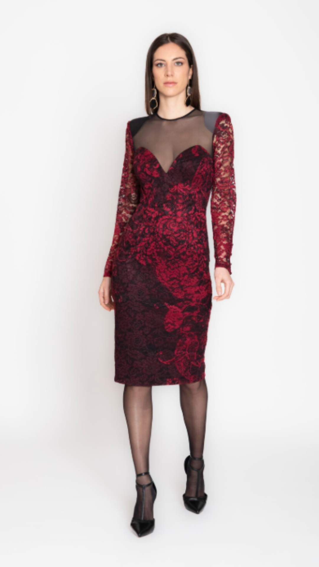 STESSO - ABITO PIZZO STAMPATO