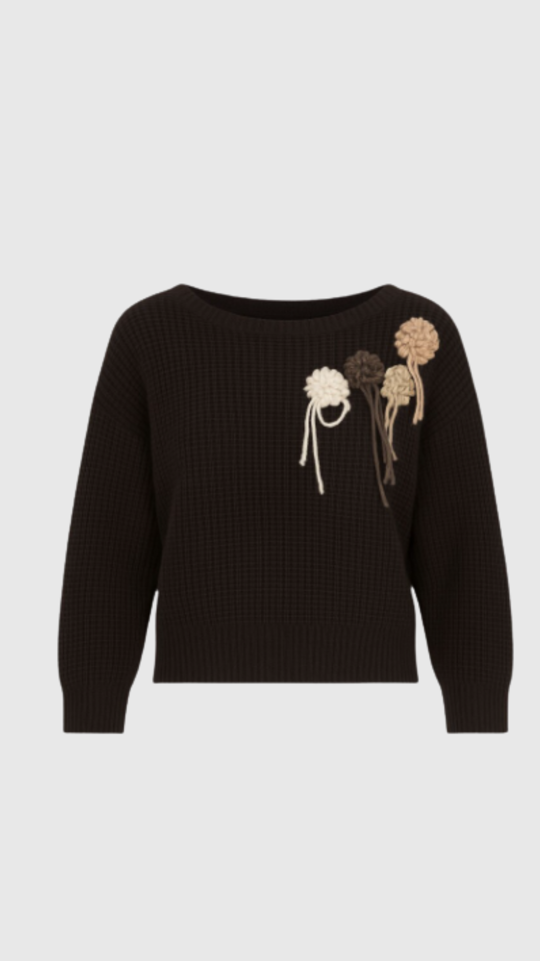 MUFFETTO - MAGLIA PUNTO PANNOCCHIA FIOCCHI