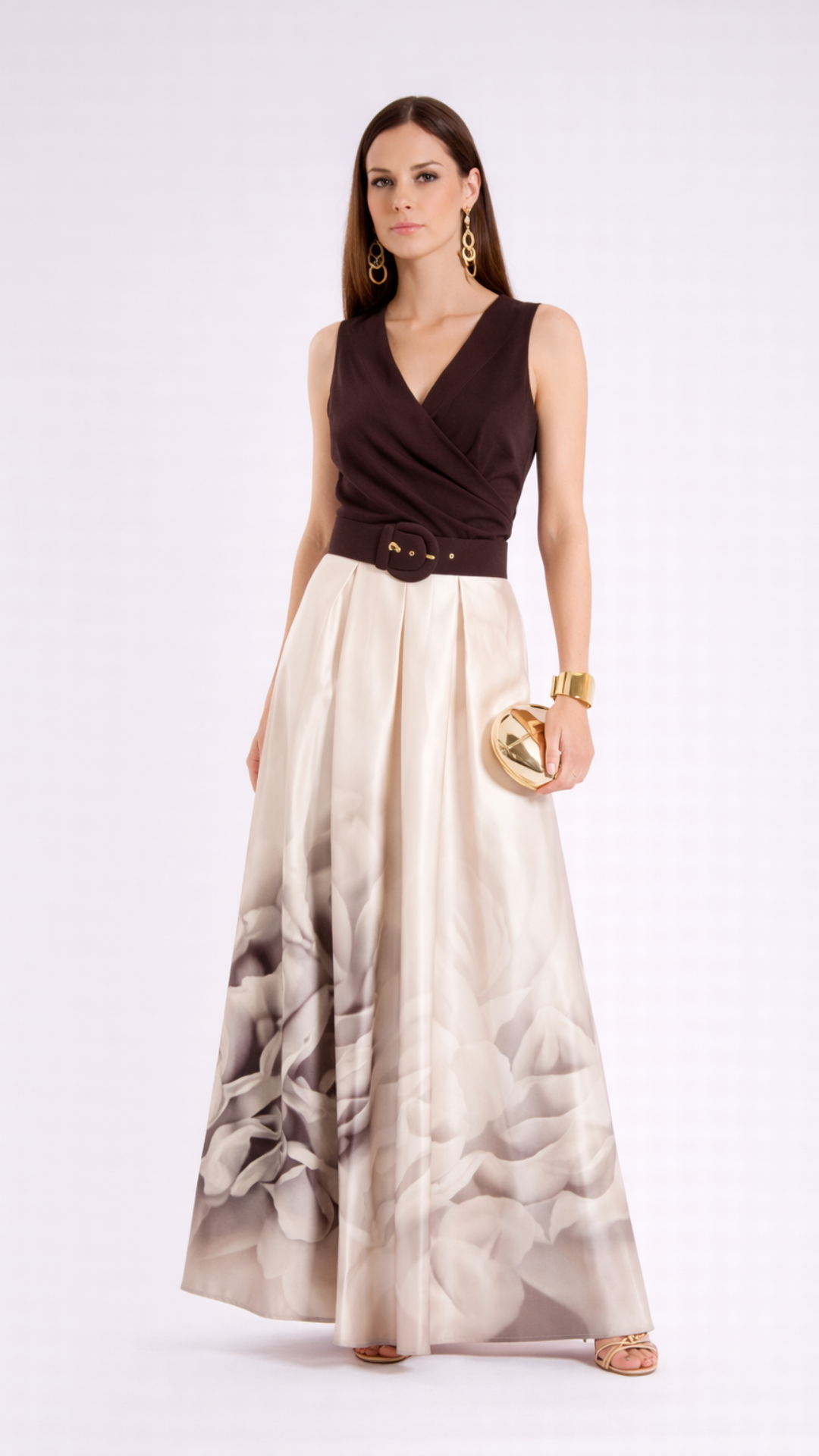 SECONDO - GONNA STAMPATA CON SPACCO