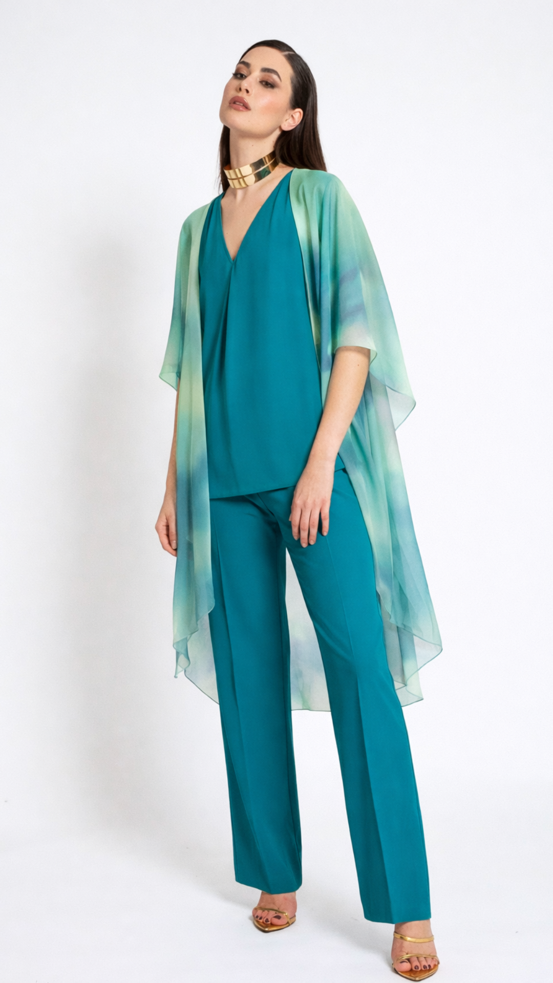 STEREO - STOLA STAMPATA