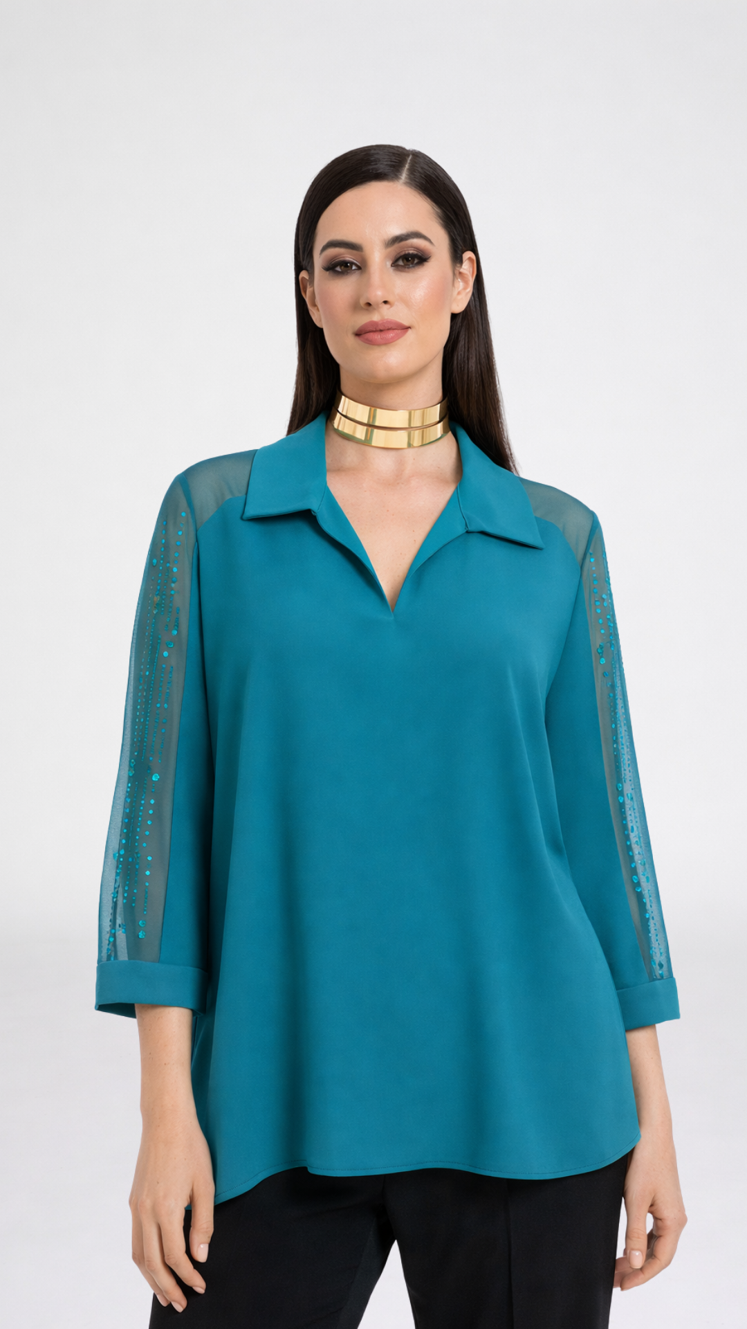 MONTAGNA - CASSACCA CON GUAINA E STRASS