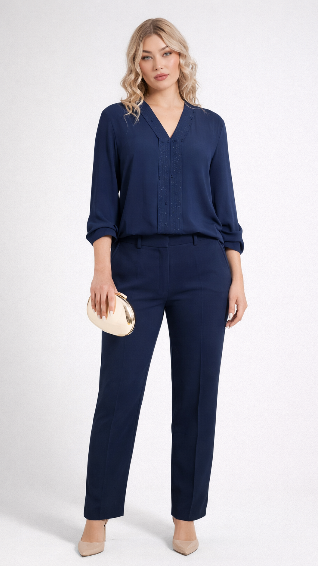 GESTIONE - CASACCA CON COLLO DI STRASS