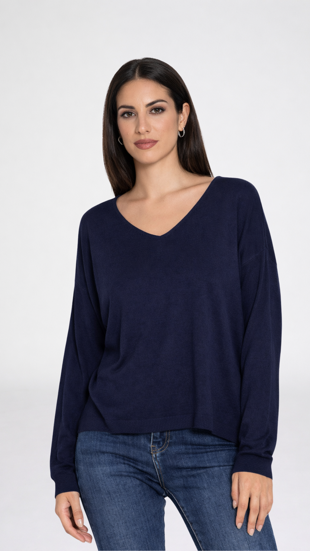 26PMONDINA - MAGLIA SCOLLO AMPIO