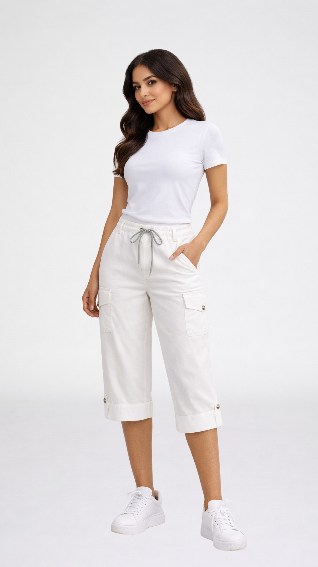 BRISCOLA - PANTALONE CAPRI CARGO