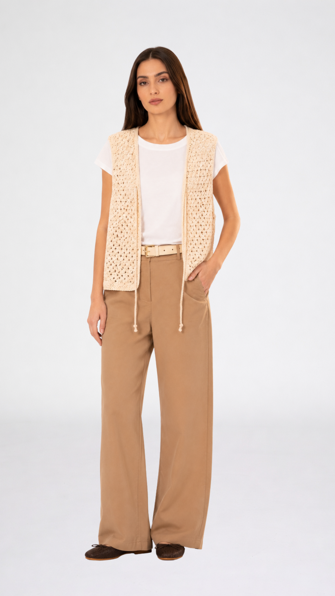 METI - GILET CROCHET