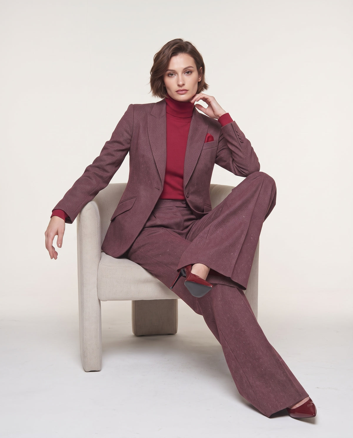 TORSIONE - COMPLETO CON PANTALONE LARGO