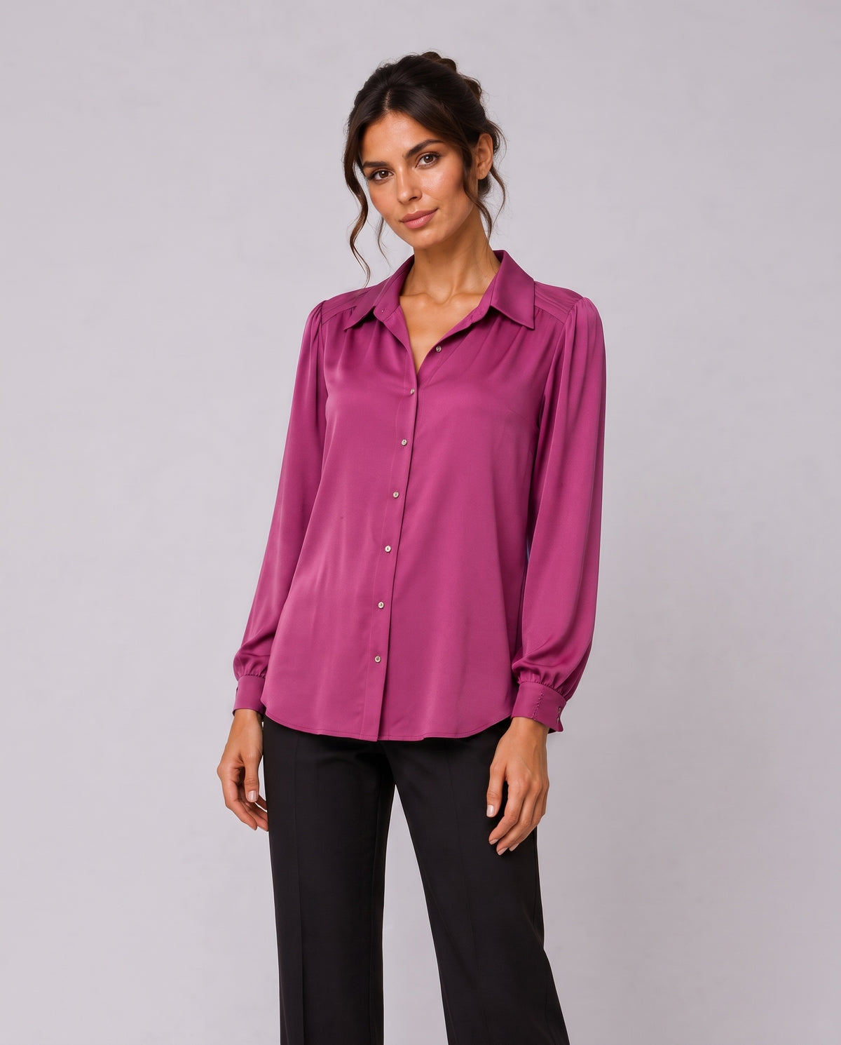 JIN - CAMICIA ARRICCIO SPALLA E POLSO