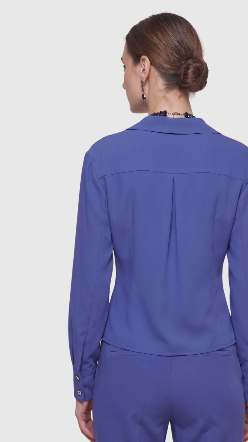 MIRAGGIO - CAMICIA CON ABBOTTONATURA LATERALE